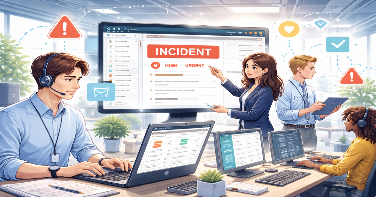 ServiceNowにおけるインシデント管理の流れ・プロセスを徹底解説